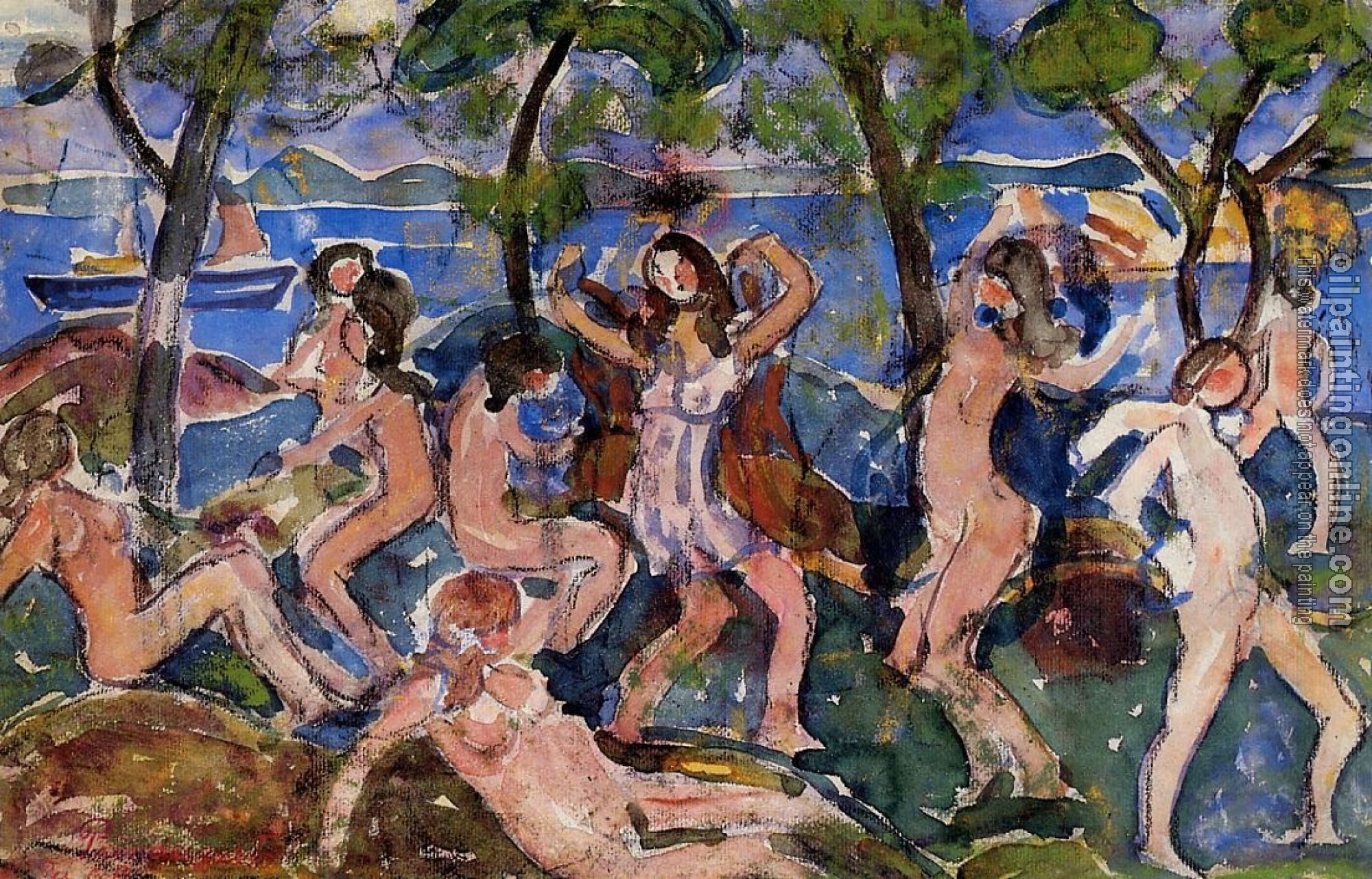 Prendergast, Maurice Brazil - Bathers